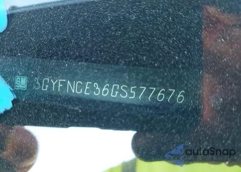 2016 Cadillac Srx Performance Collection from USA, damaged, VIN 3GYFNCE36GS577676